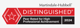 Martindale Hubbard Distinguished Attorney